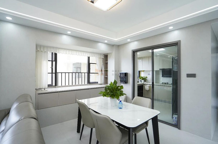 半島1號戶型，客廳+餐廳設(shè)計(jì)秘訣，90后都搶著抄作業(yè)